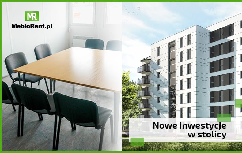 You are currently viewing Nowe warszawskie osiedla powstają z meblami MebloRent wykorzystanymi na zapleczu placu budowy