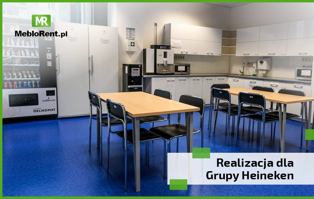 You are currently viewing Meble biurowe i socjalne MebloRent w firmie Heineken