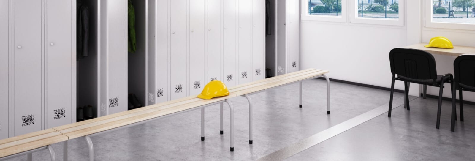 You are currently viewing Pomieszczenia dla pracowników budowy – dobór właściwych szaf