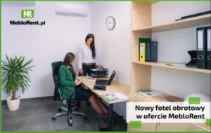 Read more about the article Nowy fotel obrotowy w ofercie MebloRent