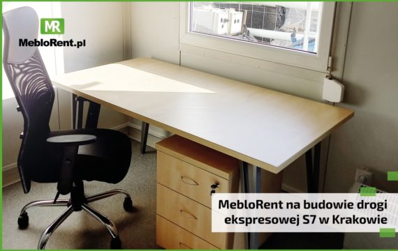 MebloRent na budowie drogi ekspresowej S7 w Krakowie